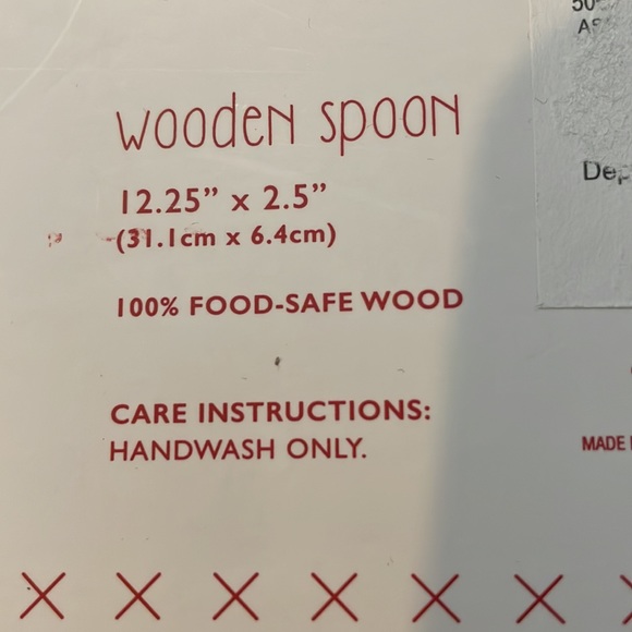 STITCH & WEFT NWT Christmas Season Set Of Two Kitchen Tea Towels Wooden Spoon - Picture 9 of 9